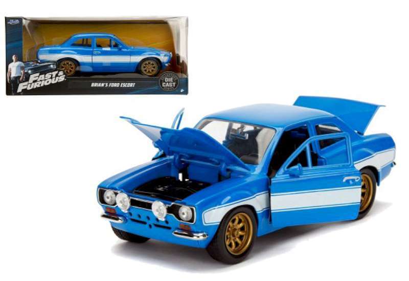 1:24ワイスピ BRIAN&#39;S FORD ESCORT RS2000 MK1 1:24 Fast & Furious - Brian's Ford Escort RS2000 Mk1