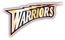 Golden State Warriors NBA Basketball Slogan Car Sticker -9'', 12'' or 14''