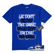 1 Low Game Royal Blue White Black 2024 T Shirt to Match DIFF
