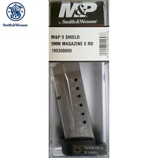 Smith & Wesson M&P SHIELD MAGAZINE 9mm 8-Rounds 19936 S&W FAST SHIP