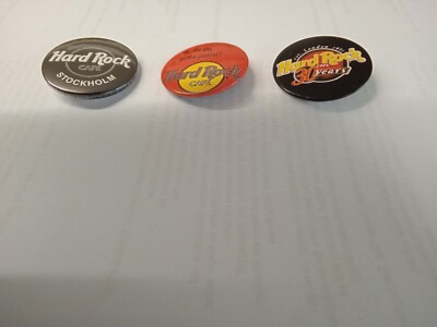 3 hard rock cafe  PIN (Nadel)  