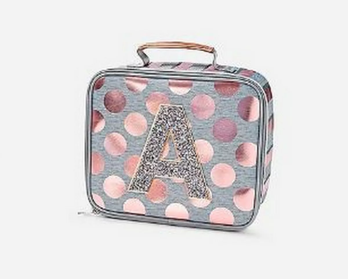 Initial backpack and clearance lunchbox
