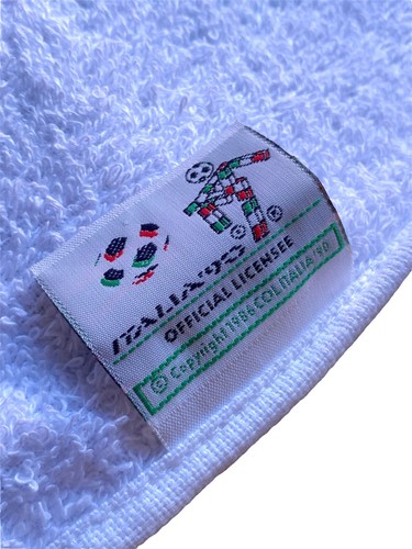 RARO Asciugamano Zucchi ITALIA '90 ๐ฎ๐น CALCIATORE Mondiali di calcio Collezione - Foto 2 di 4