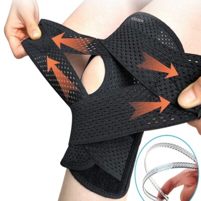 Power Knee Brace Joint Support, Power Knee Stabilizer Pads for weak Legs
