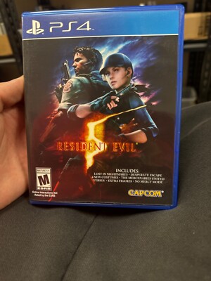 Resident Evil 5 (Sony PlayStation 4, 2016) CIB - Tested