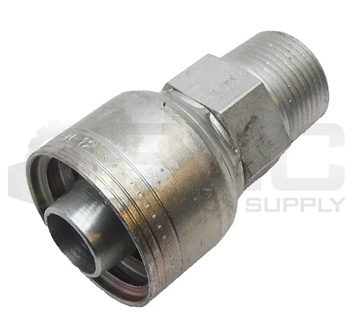 NEW EATON 12 STRAIGHT HYDRAULIC FITTINGS 1-1/16" OD MALE