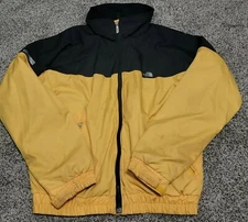 Vintage Hooded The North Face Recco Tech Men’s Yellow/Black Jacket LG USA made