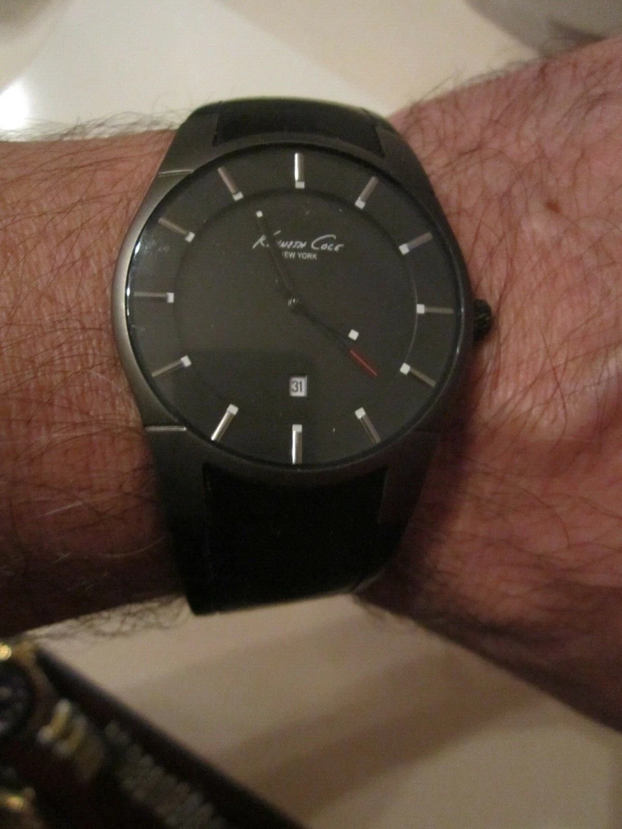 KENNETH COLE QUARTZ WATCH KC1557 FITS UP TO 9