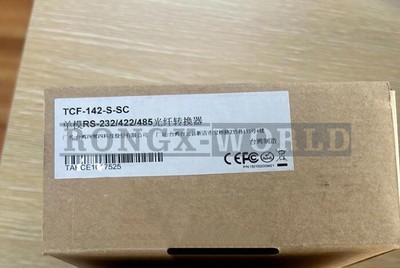 ONE MOXA TCF-142-S-SC Fiber optic converter NEW #W8