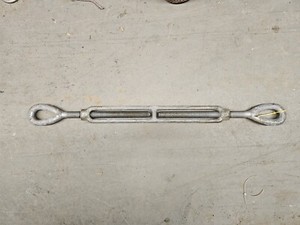CROSBY HG-226 1031591 1" X 34" EYE X EYE TURNBUCKLE USA 10K# WLL OPENS TO 52"
