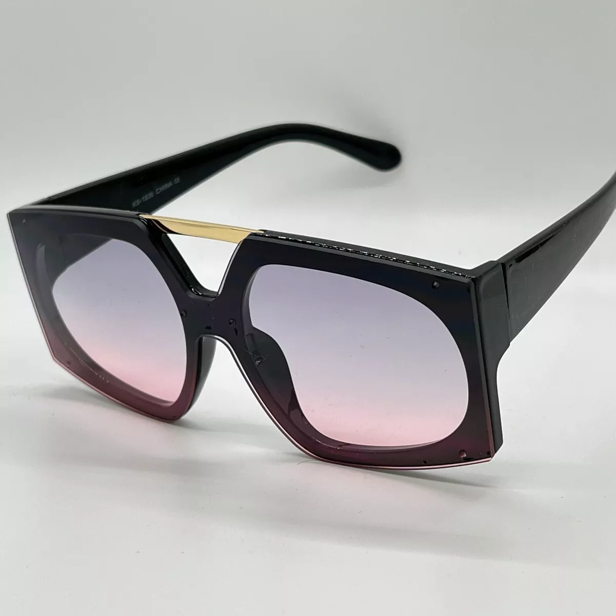 Sunglasses with cheap bar across top
