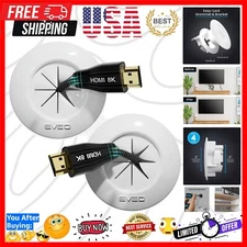 Comprehensive In-Wall Cable Management Kit - Wall-Mounted TV Cord Concealer