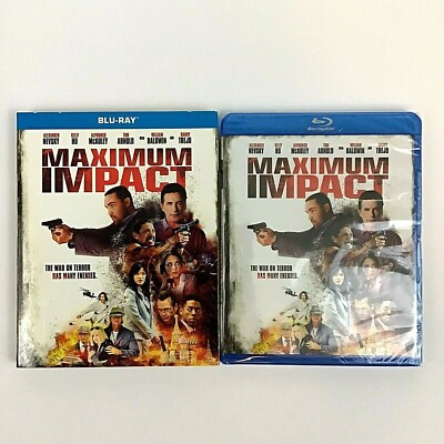 Maximum Impact (Blu-Ray Disc, 2017) w/ Slipcover Alexander Nevsky Kelly ...
