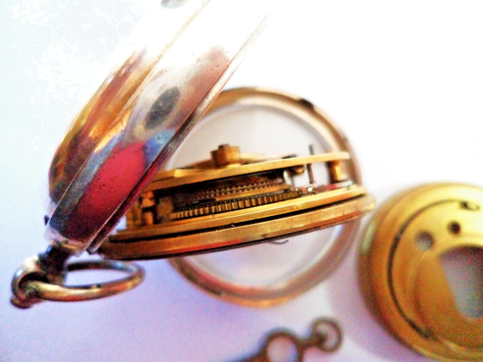 ANTIQUE VICTORIAN 1885 GOLIATH FUSSE SILVER  POCK… - image 13