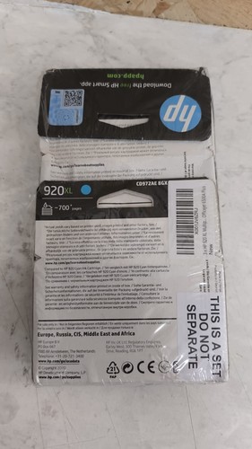 HP Officejet 920XL 3 Tintenstrahl Tintenpatrone Farbkombi Vorteilspack - Multipack - Bild 3 von 8