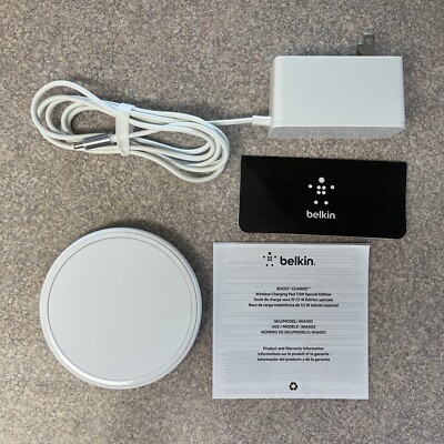 Belkin BOOST CHARGE Wireless Charging Pad 7.5W Special Edition, WIA003 White