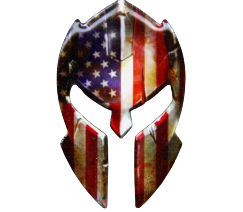 Spartan Hoplite Corinthian Battle Helmen LAPEL PIN UP COME GET EM MOLON LABE **3 - Picture 1 of 24