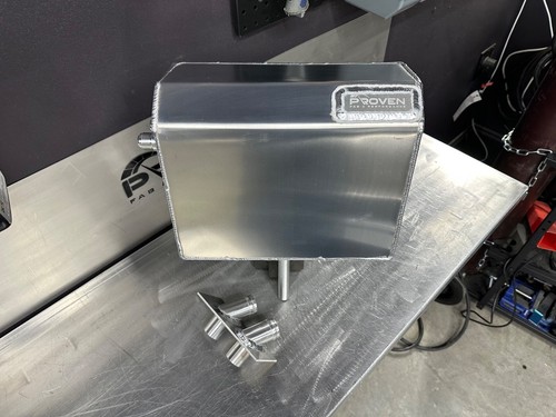 In-Cabin Drag Racing Baffled Oil Catch Can System Made to Order