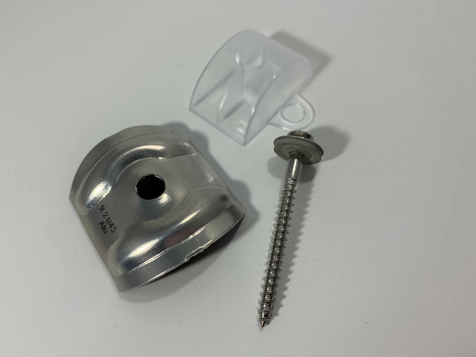 Befestigungs-Set aus Kalotten Abstandhalter Spenglerschrauben Wellplatten Dach - Bild 1 von 4