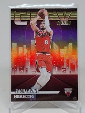 2022-23 NBA Hoops City Edition Holo #11 Zach Lavine Chicago Bulls D2F
