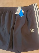 adidas Originals Men's Adicolor Climalite 3 Stripes Swim Shorts Trunks X-Large