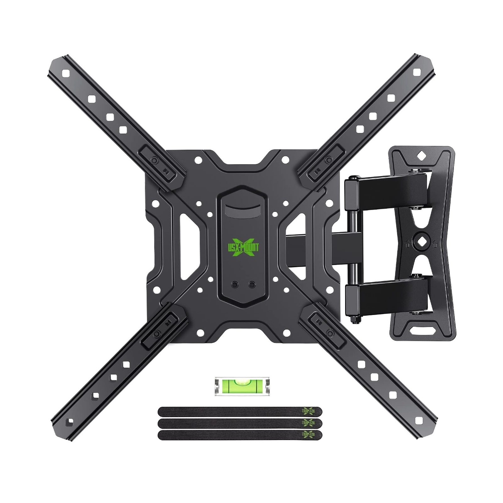 USX MOUNT Full Motion TV Mount, Swivel Articulating Tilt TV Wall Mount for 26...-image