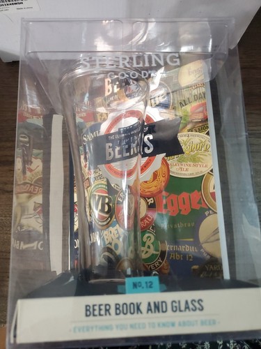 Beer Book & Glass 10 oz Gift Set Beer Lover Enthusiast Father’s Day Gift For Him - Picture 6 of 6