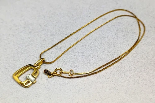 Collana Givenchy logo G x pietra 40384