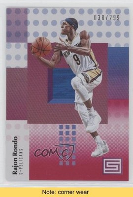 2017-18 Panini Status Red 38/299 Rajon Rondo #54 READ 0aa1