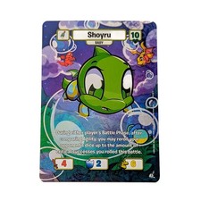 Neopets Battledome TCG 25th Anniversary   Baby Shoyru   Textured Foil