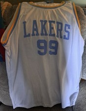 10/30/22 Lakers Jersey from Retirement Night - George Mikan 99 crypto.com XL
