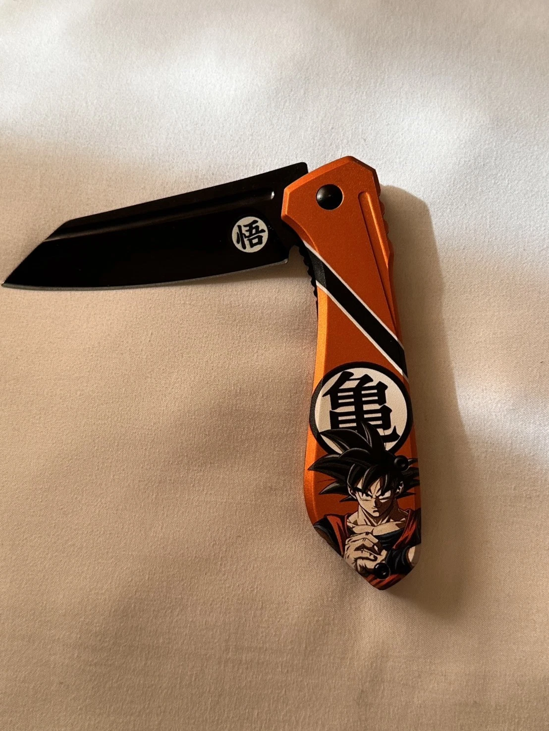 Goku Dragon ball Z Metal Tactical Spring Assisted Open Survival Pocket Knife9”
