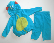 Halloween Costume Blue Monster 24 mo Puffy Belly
