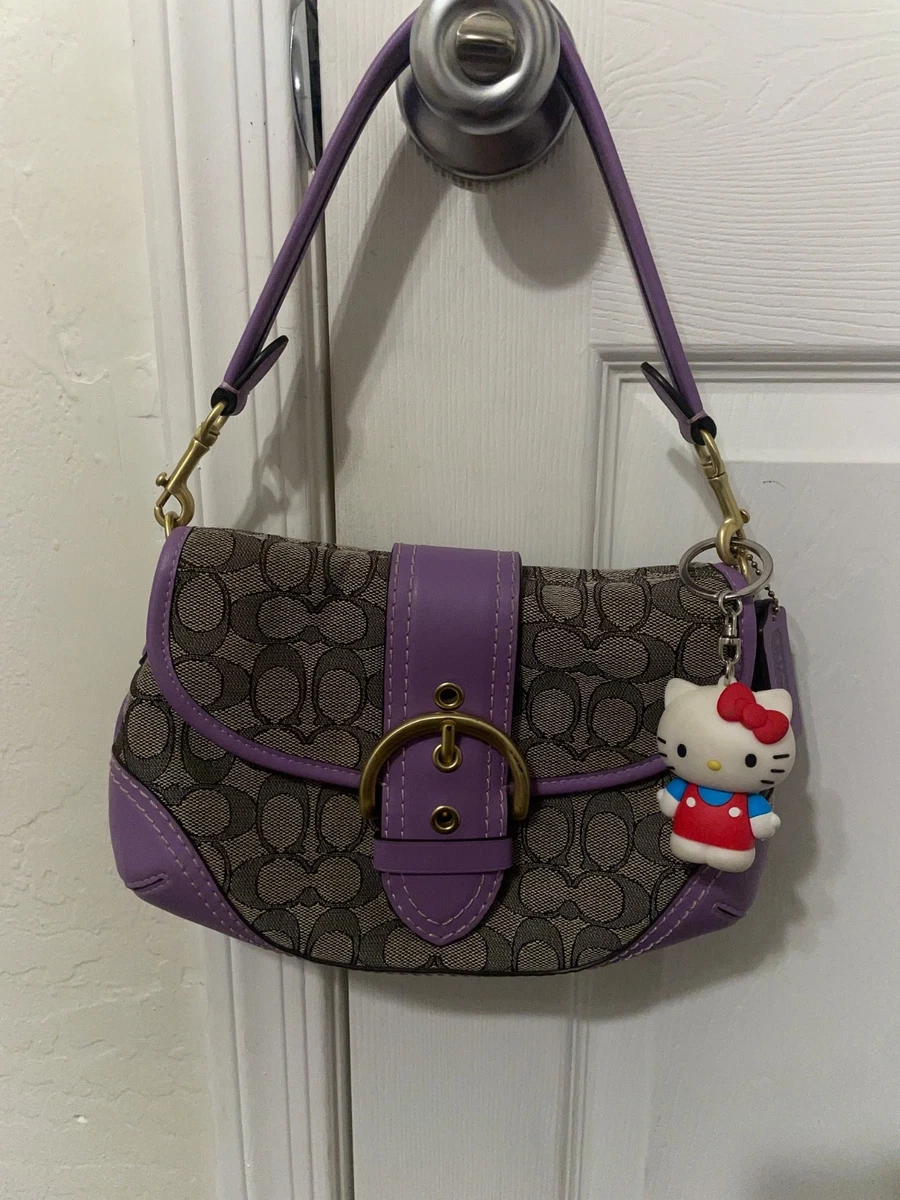 Coach Shoulder Bag Purple Bags & Handbags for Women for sale - eBay