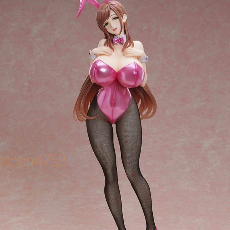 Minako Sanada 48cm Bunny Girl Beauty Figure Model Statue Gift Collection Toy X