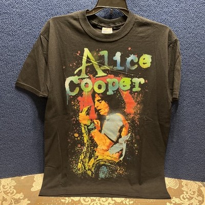 Original Vintage Alice Cooper No More MR. Nice Guy  2 Sided Shirt W/Snake Size M