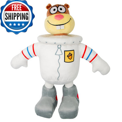 Spongebob Squarepants Sandy Cheeks Plush Cuddle Pillow Super Soft Cozy