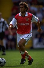 Gilles Grimandi of Arsenal pre season friendly match v Notts Count- Old Photo