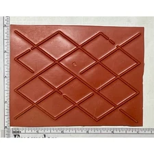 TOPINCN Decorative Silicone Tile Mold Brick Design for Clay Crafts Scrapbooking