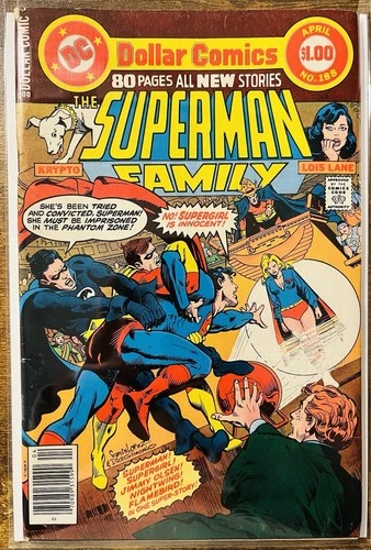 THE SUPERMAN FAMILY 188 SUPERGIRL TOM DEFALCO STORY DC COMICS 1978 VINTAGE