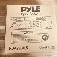 Pyle PDA29BU Wireless Bluetooth Home Stereo Power Amplifier