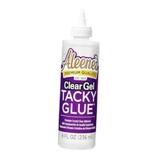  Clear Gel Tacky for Crafts, Nontoxic, Applies and Dries Clear, 8 8-Ounce Glue