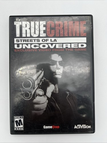Promotional-only True Crime: Streets of LA Uncovered DVD 2003 - GameStop Exclusi