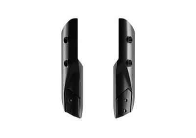 Rtech Plastics Fork Guards Kove 800 Rally Black Racetech R-PSKOVNR0025