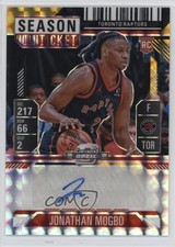 2024-25 Mosaic Variation Choice Black Gold Prizm 7/8 Jonathan Mogbo Auto 0m1w