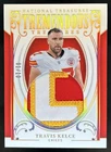2025 Panini National Treasures Travis Kelce Tremendous Patch Holo Gold #/10