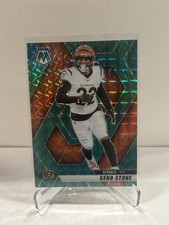 2025 Panini Mosaic #186 Geno Stone Mosaic Green