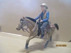 Palitoy Bonanza - Ben Cartwright With Horse + Accessories