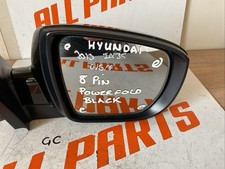 Copri Specchietto Laterale Gloss Black Per Hyundai IX35 (2011-2015) - Calotta In ABS Resistente Alle Intemperie