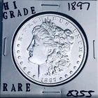 1897 MORGAN SILVER DOLLAR HI GRADE GENUINE U.S. MINT RARE COIN 8355